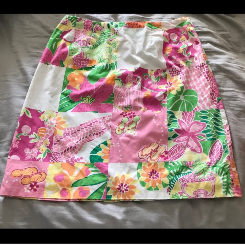 Lilly Pulitzer Patchwork Skirt